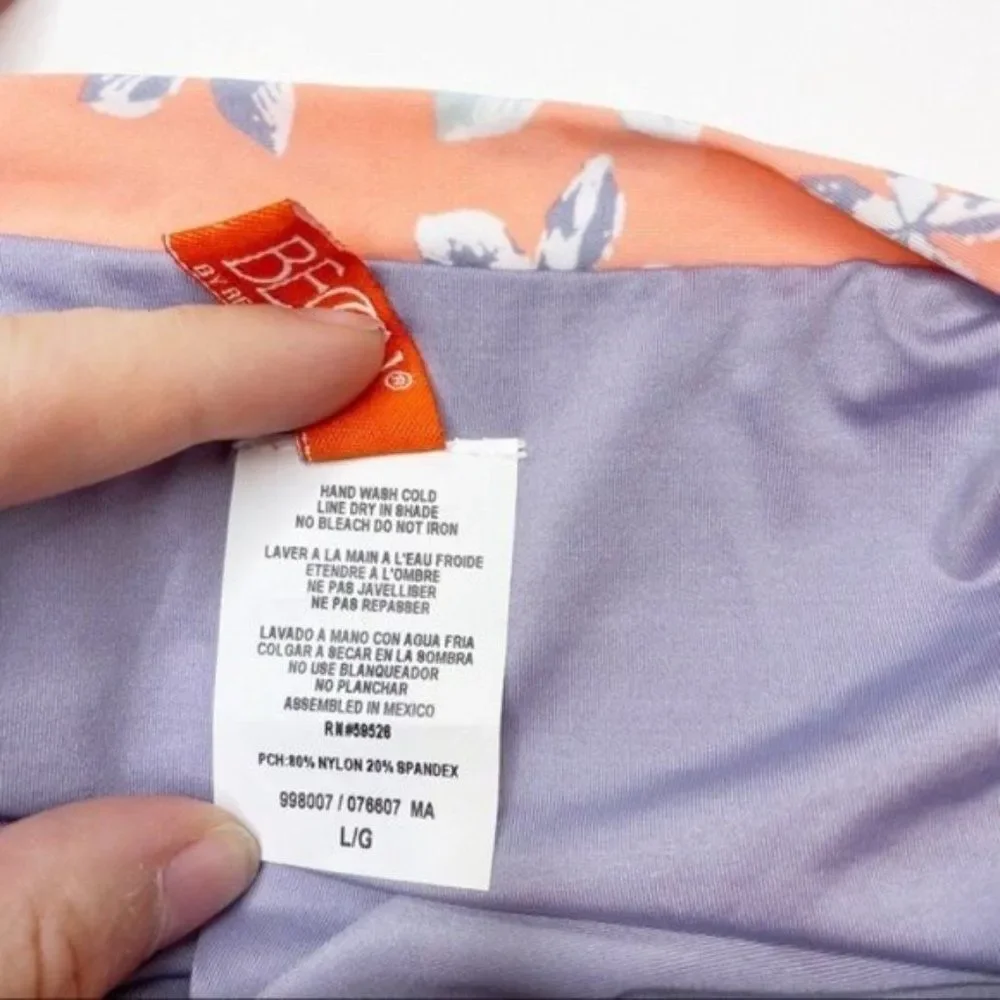 Becca High‎ Waist Floral Bikini Bottoms